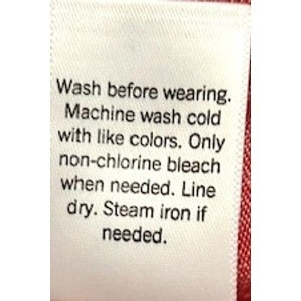 Croft & Barrow Mens XXL Coral Pink Linen Blend Short Sleeve Linen Blend Shirt - Picture 9 of 10